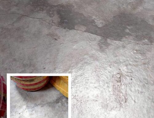 ปัญหาพื้นโกดังแตกร้าว เพราะโพรงด้านใต้ | อุบลราชธานี